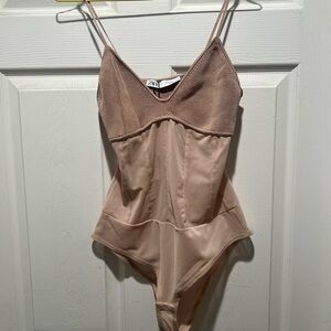 Zara Women's Tan Chemise